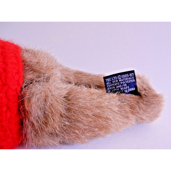 Vintage BOYDS Teddy Bear Plush 15" J.B. Bean Series Brown 1985-1997 - Picture 6 of 9